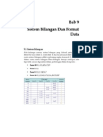 Bab 9 Sistem Bilangan Dan Format Data