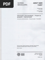 NBR 15287 Projetos