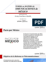 La Reforma en Telecomunicaciones de México