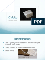 mineral proj- calcite final