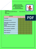 instrumentos de evaluacin para el proyecto de los vicios de diccin 