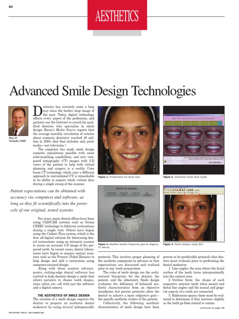 Advanced Techniques in Smile Design | PDF | Dentistry | Dentistry Branches