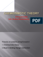 Chemiosmotic Theory