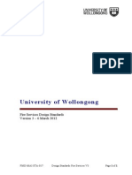 Uow009693 Fire Services Design Standards