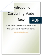Hydroponic Gardening Made Easy - Hydroponics Growing Guide