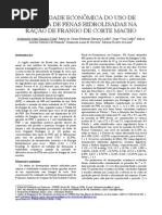 Viabilidade Economica Farinha de Penas