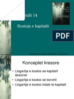 Kostoja e kapitalit Chap 014