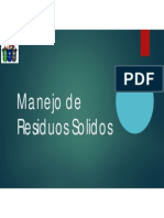 Manejo de Residuos Solidos