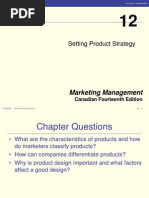 14 CE Chapter 12 - Setting Product Strategy