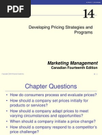 14 CE Chapter 14 - Developing Pricing Strategies