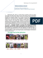 AGroforestry Policy Framework