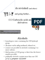 Alcohols Ether Carboxylic Acids