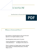 Maximum Flow: Max-Flow Min-Cut Theorem (Ford Fukerson's Algorithm)