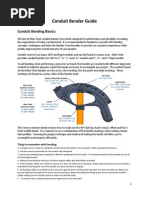 Electrical Conduit Bending PDF | PDF | Angle | Mechanical Engineering