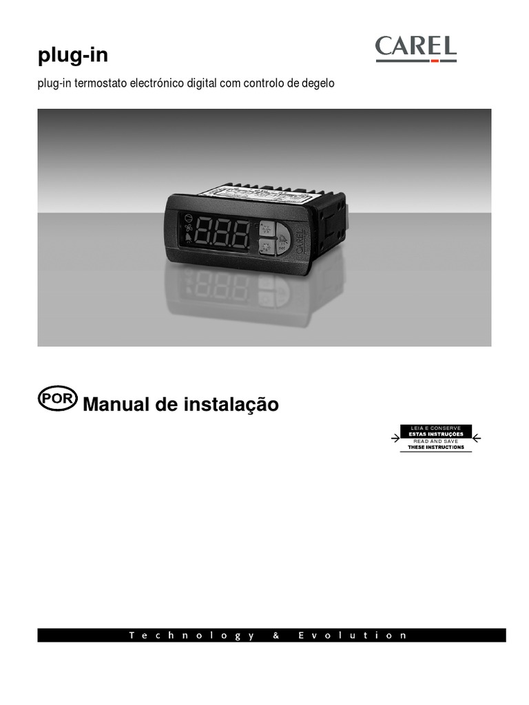 Carel Ir32 Manual English