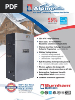 Download Burnham Alpine ALP High Efficiency Condensing Hot Water Boiler Brochure by e-ComfortUSA SN21620560 doc pdf