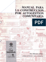 Manual Para La Construccion Por Autogestion Comunitaria 01