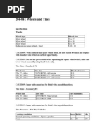 Download Land Rover Discovery 3 Wheels and Tires Manual by Service Manual SN216209341 doc pdf