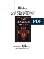 [G. K. Chesterton] San Francisco de Asis (Spanish (Bookos.org)