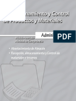 Control de productos y materiales