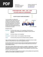 Fiche technique de l'inox 304L | PDF | Élasticité (Physique ...