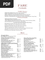 Download Spring Drink List by Fare Restaurant SN216220586 doc pdf
