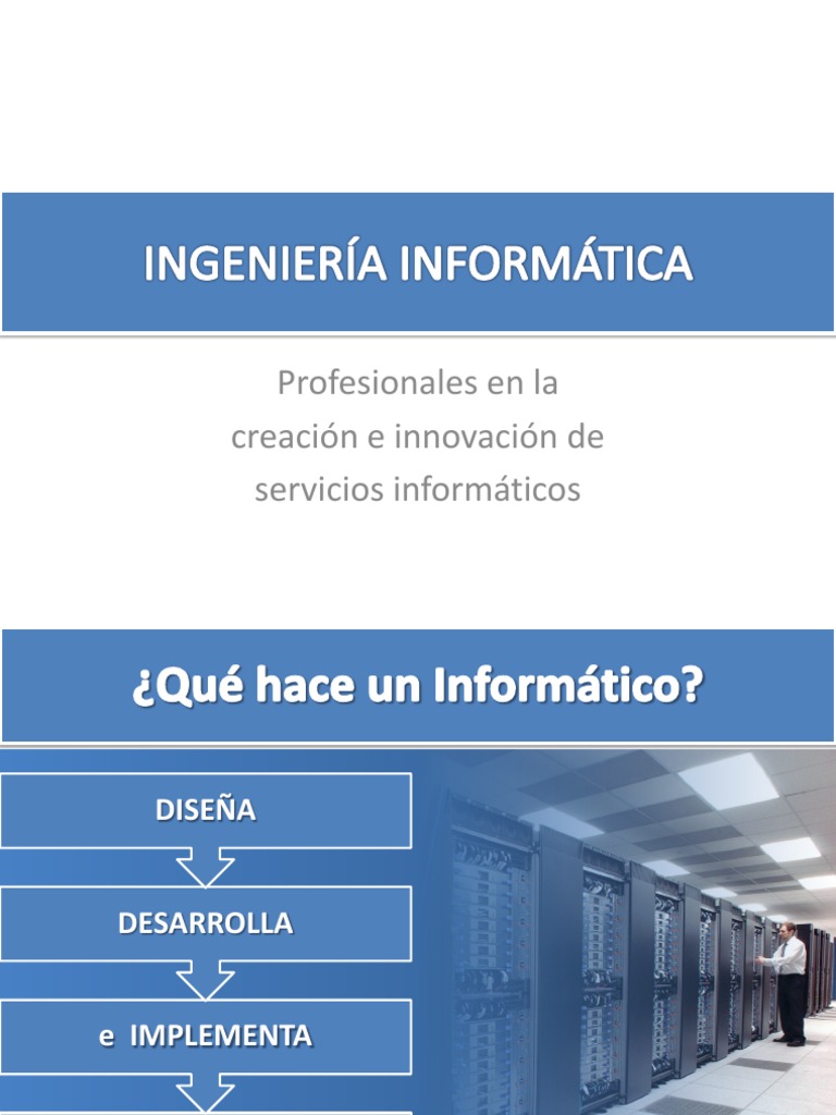 Ingeniería Informática | PDF | Informática | Tecnología