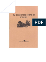 Doce Preguntas Sobre El Maquis PDF