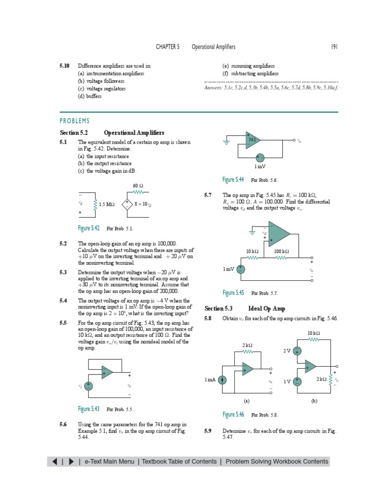 Fundamentals Of Electric Circuits Sadiku Pdf