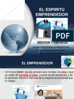 Espiritu Emprendedor