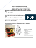 Lab 7 Total Station and Coordinate Measuring Machine (CMM)