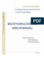 10-Social Protection Index Technical Workshop - Incorporating SP Questions in the Household Surveys_Mongolia (Oyunchimeg Dandar)