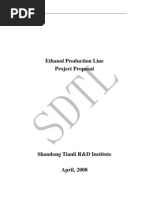 Download Ethanol Production Line Project Proposal by Dinosaur0811 SN21625552 doc pdf