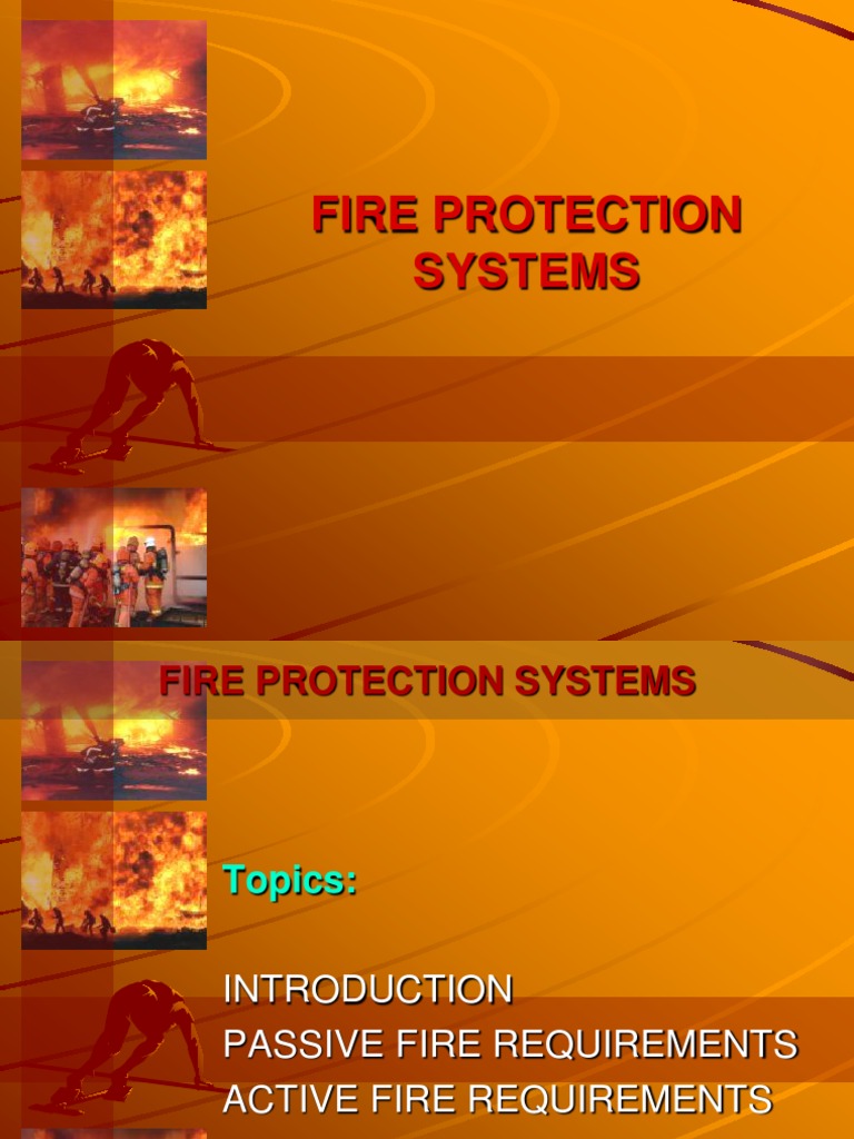 Fire Protection Systems | PDF | Fire Sprinkler System | Stairs