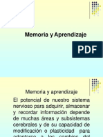 Memoria y Aprendizaje