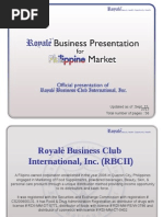Download Royale Business Club presentation by Rodel Joseph Tiatco SN216259276 doc pdf