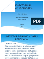 Detector de Humo y Gas