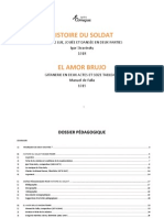 Dossier Pedagogique Hist. Du Soldat El Amor Brujo - Nouvelle Version