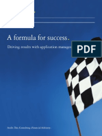 A Formula For Success. - Driving Results With App Maintenance