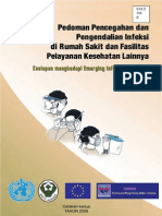 Download Pedoman Pencegahan dan Pengendalian Infeksi di Rumah Sakit dan Fasilitas Pelayanan Kesehatan lainnya by Amin DoMas AlasWono SN216269477 doc pdf