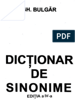 178427468 Dictionar de Sinonime