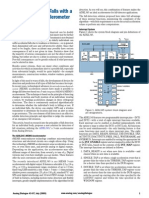 Fall Detecttion With Accelerometer ADXL345 From Analog Devices.