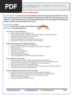 Fundamentals of Oracle Database and SQL