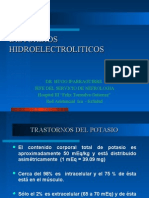 DISTURBIOS HIDROELECTROLITICOS