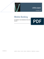 Mobile Banking: White Paper