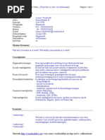 Gratis Voorbeeld Functioneel CV Vaardigheden