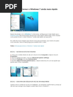 8 Dicas para tornar o Windows 7 mais rápido