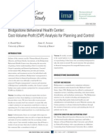 Volume3 Issue4 BridgestoneBehavioralHealthCenter-CVPAnalysisforPlanningandControl