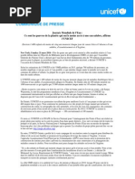 Journée Mondiale de l’Eau Ce sont les pauvres de la planète qui ont le moins accès à une eau salubre, affirme l’UNICEF 21-3-2014