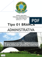 Consulplan 2012 Tse Tecnico Judiciario Area Administrativa Prova